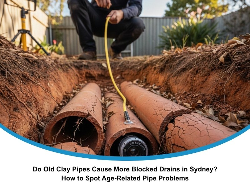 Do Old Clay Pipes Cause More Blocked Drains in Sydney? How to Spot Age-Related Pipe Problems