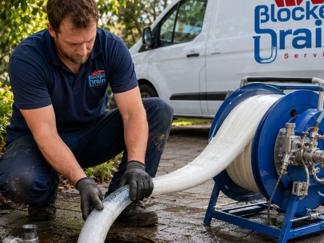 Cured-in-place pipe liner being installed to reline a damaged drain pipe at a Sydney property