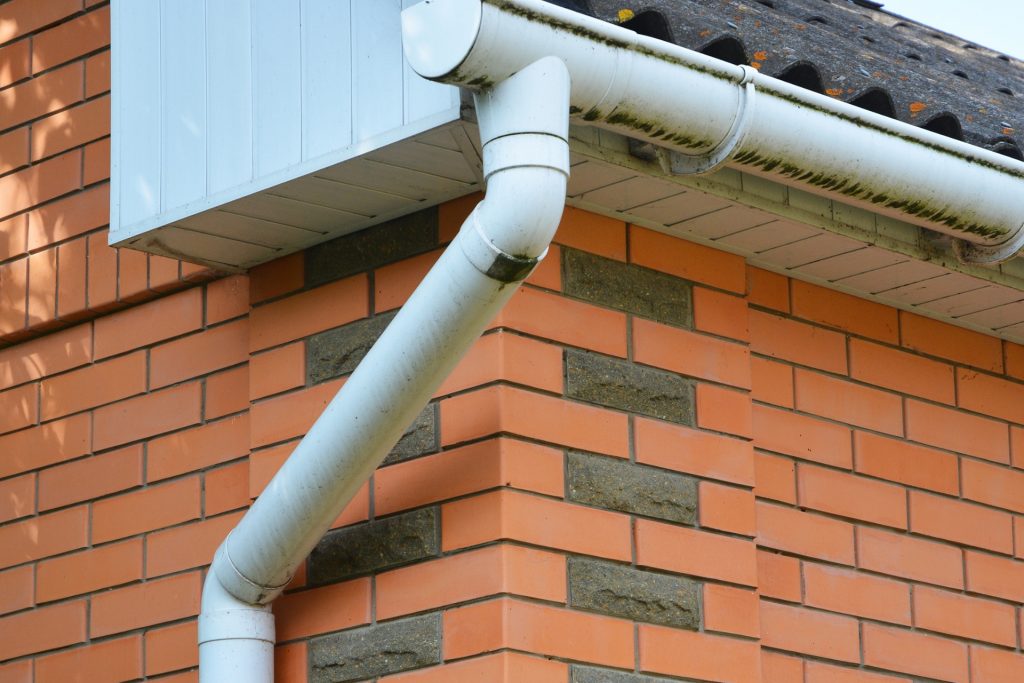 Gutter Drain Pipe Replacement