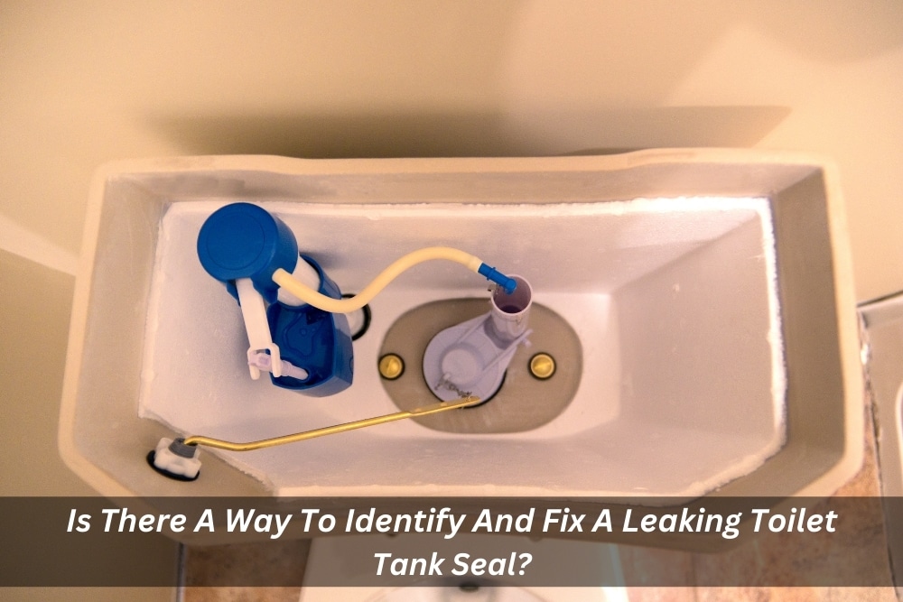 Image presents Is There A Way To Identify And Fix A Leaking Toilet Tank Seal