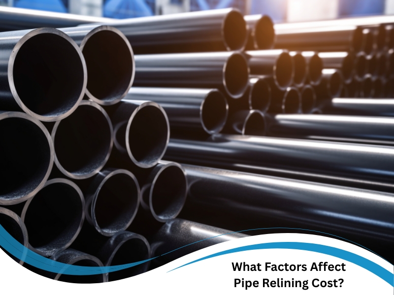 New PVC pipes used to calculate pipe relining cost